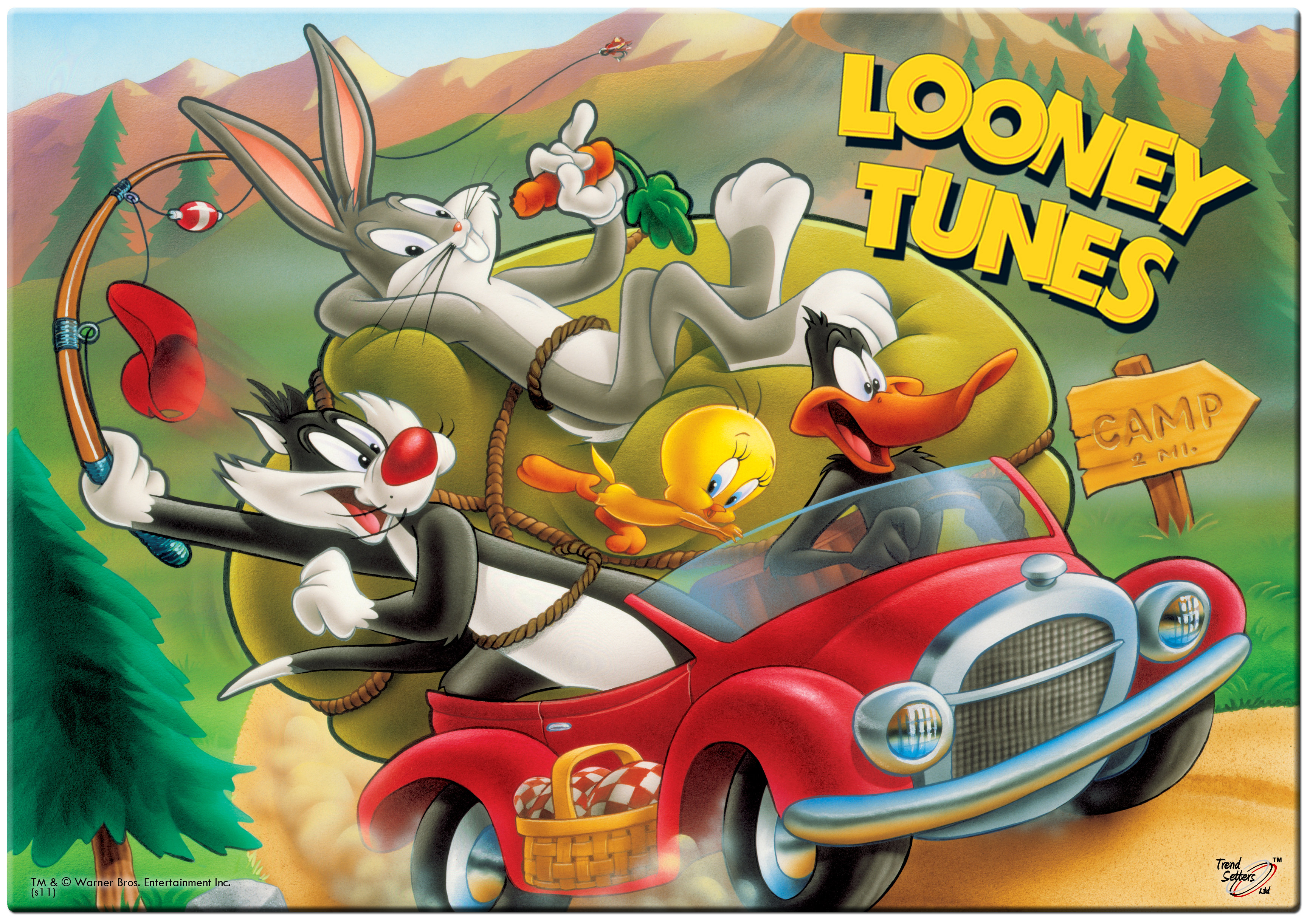 Trend Setters Looney Tunes (The Camping Trip) Vintage